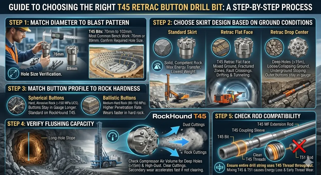 How to Choose the Right T45 Bit