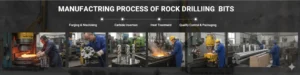 Manufacturing Process Of Rock Drilling Bits
