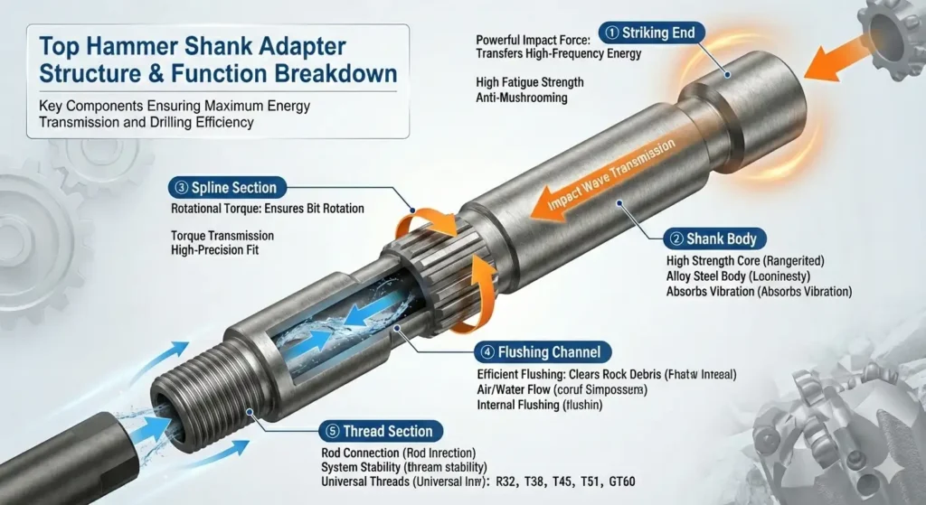 Shank Adapter Structure & Functions