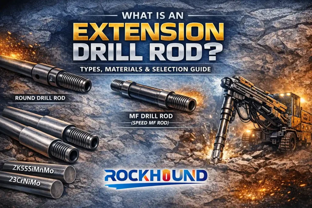 Extension Drill Rod Types, Materials & Selection Guide