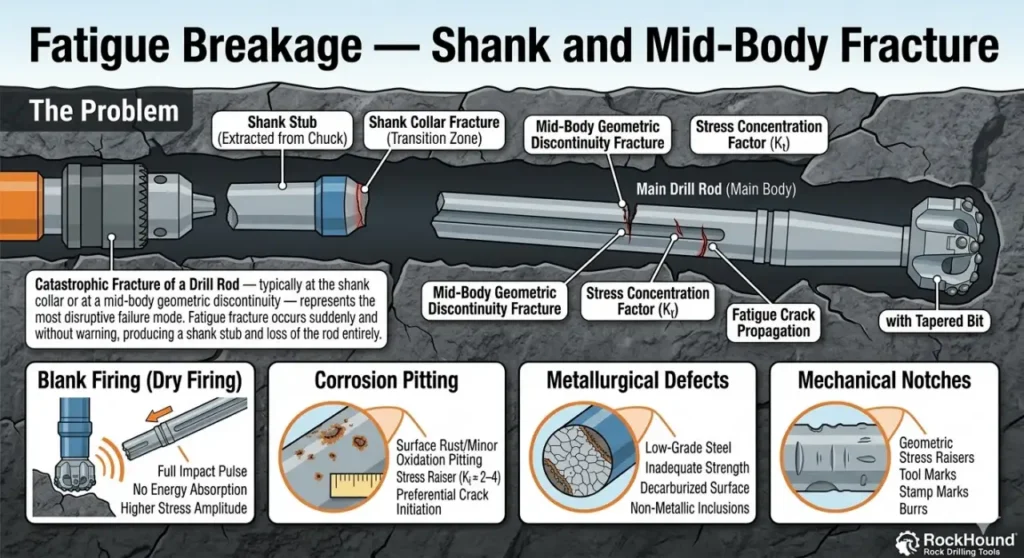 Fatigue Breakage — Shank and Mid-Body Fracture