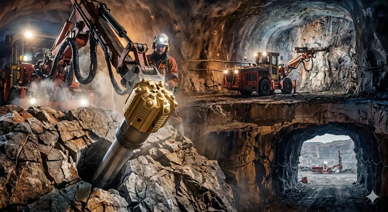 Applications of ST68 Retrac Button Bit