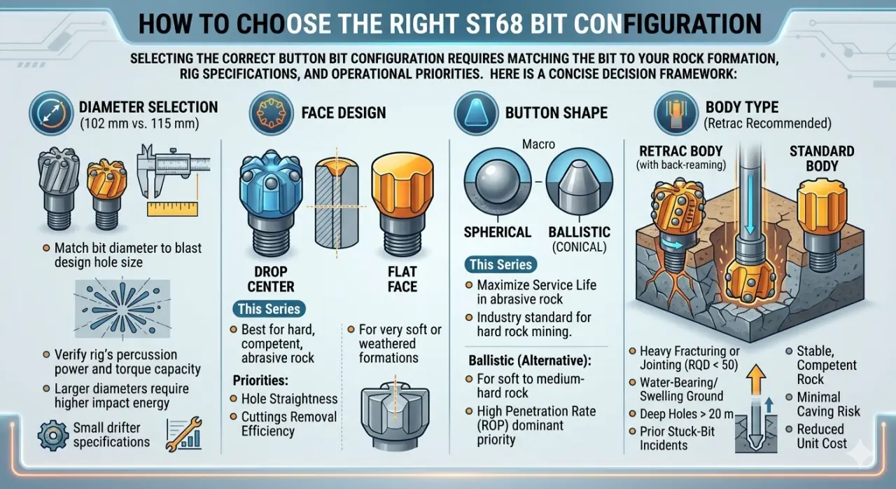 How to Choose the Right ST68 Bit Configuration
