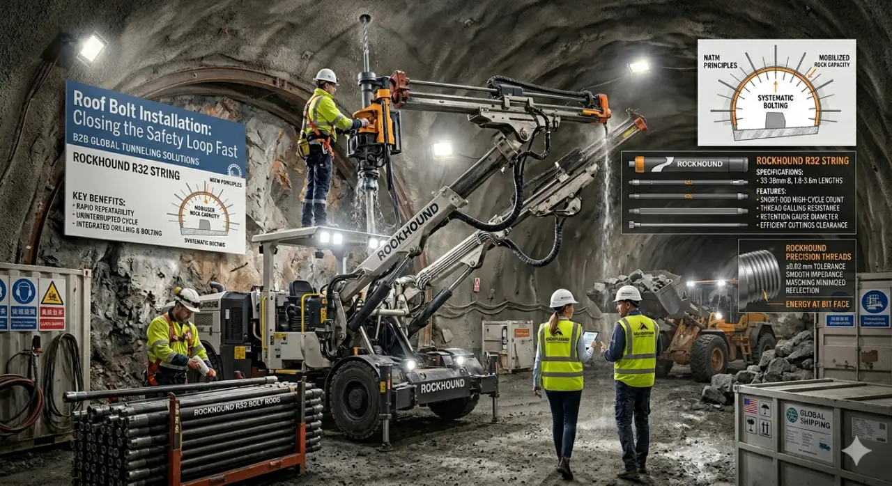 Roof Bolt Installation Closing the Safety Loop Fast