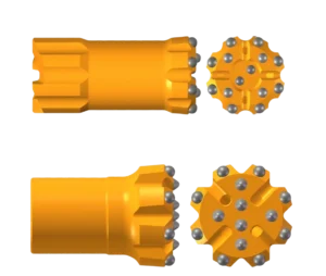 ST68 Thread Retrac Button Drill Bit For Mining