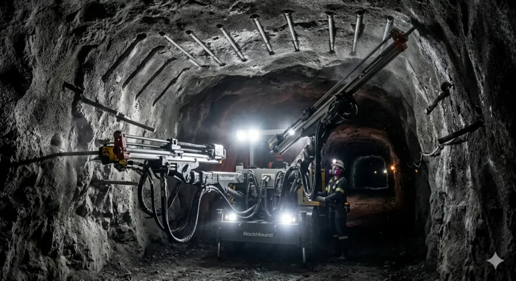 Underground Mining Drifting and Long-Hole Stoping